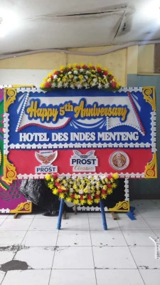 Papan Bunga di Menteng Atas